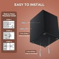 thumbnail image 6 of SYSENFO 4.5 Cuft Large Safe Box, Digital Keypad Home Security Safe With Fireproof Waterproof Bag & Adjustable Shelf, 6 of 10