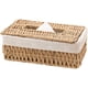 thumbnail image 1 of Dispensador de pañuelos de estilo nórdico, caja de pañuelos tejida de bambú hecha a mano, caja de pañuelos para el hogar, el hotel, la oficina, el coche y el baño, 1 of 5