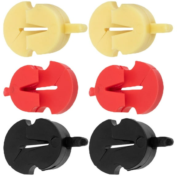 unbranded 6 Pcs Practice Mute Violin Violins Violin Mute Violin Noise Reducer 2.7x1.8cm