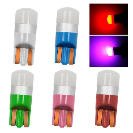 

Taosunzt Auto Car 5W T10 3030 Bright Trunk Door LED Light Width Lamp License Plate Bulb Blue