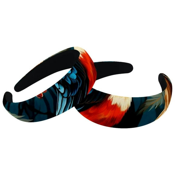 2 Pack Woodpecker Headband for Women Girls - Head Band Wide Hairband Hair Accessories