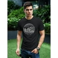 thumbnail image 2 of Dotwork Night Sky Graphic Tee Men's -Image by Shutterstock, 2 of 4