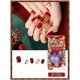 thumbnail image 5 of BSLVWG 24 Pcs Christmas False Nails Short, Red Press on Nails with Snowman, Pretty Square Fake Nails Short with Nail Glue, Stick on Nails for Women, F, 5 of 5