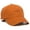 Burnt Orange, variant on OC Sports GWT-116  Adj. Garment Wash Cotton Baseball Cap - White