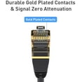 thumbnail image 5 of Cat8 Ethernet Cable, 10FT (3 Meters) for Outdoor & Indoor use, Heavy Duty Weatherproof 26AWG Cat8 LAN Network Cable, 5 of 5