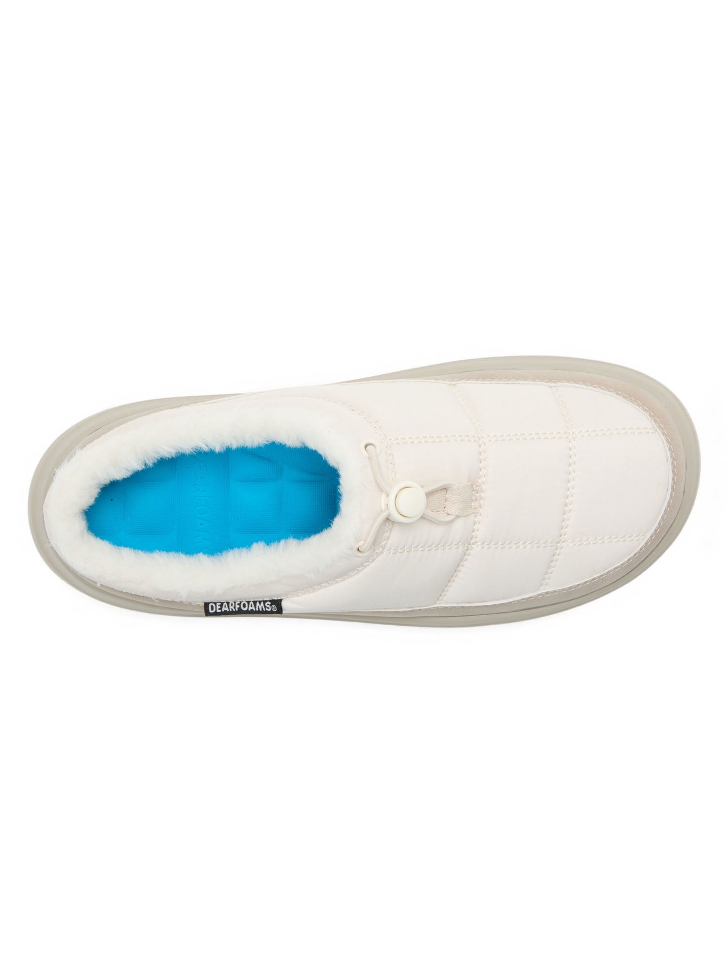 Dearfoams Cozy Comfort Women's Easymellow Bungee Strap Slip On Clog Shoe