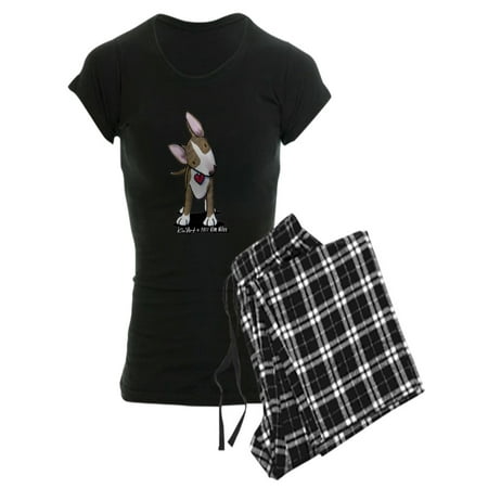 

CafePress - Brindle Bull Terrier - Women s Dark Pajamas