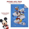 thumbnail image 5 of Disney Mickey Mouse 4 Piece Bedding Sets, Toddler Bed with Comforter, Fitted Sheet, Flat Top Sheet, Pillowcase, 5 of 8