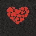 thumbnail image 4 of Inktastic Love, Hearts, Red Hearts, Valentine's Day Women's Plus Size T-Shirt, 4 of 5
