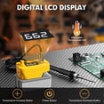 thumbnail image 3 of Cordless Soldering Station for Dewalt 20V Max Battery-with 2 Auxiliary Helpers Electric Digital LCD Display Soldering lron Station Fast Heating Up Soldering Station for DlY,Appliance Repair-Tool Only, 3 of 8