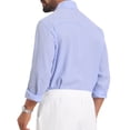 thumbnail image 3 of INSPIRE CHIC Men's Drawstring Waist Breathable Summer Linen Beach Pants 28 White, 3 of 5