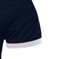 thumbnail image 5 of Mens Polos Shirts Short Sleeve , Button Up Golf Polos Shirt Contrast Color Tshirts Regular Fit Tennis T-Shirts Breathable Summer Casual Tee Tops Turn-Down Collar Pullover, 5 of 7