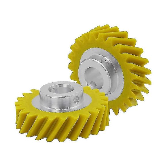 2PCS Worm Gear Replacement for Whirlpool & KitchenAid Mixers - Parts #4162897, 4169830, AP4295669,