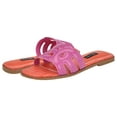 thumbnail image 6 of Nine West Women's Geena3 Sandal, Dark Neon Pink 651, 5, 6 of 7
