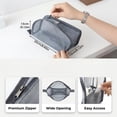 thumbnail image 4 of Portable Lightweight Travel Toiletry Bag, Travel Toothbrush Storage Bag, Mesh Bags with Zippers Makeup Pouch for Vacation Travel, 4 of 9