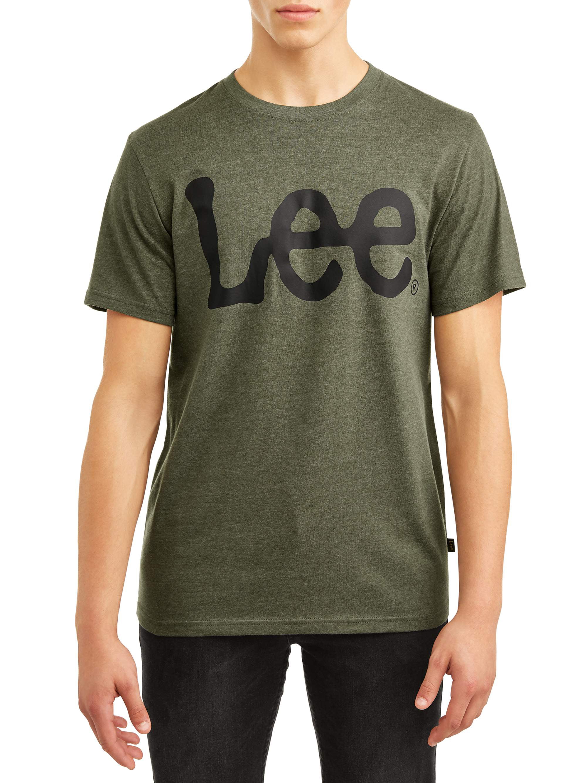 Lee Men's Crew Neck Logo Graphic T-shirt - Walmart.com