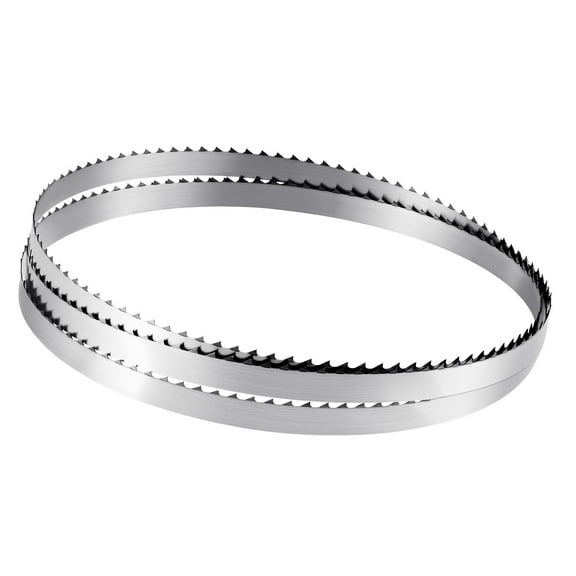 KFFKFF 72-Inch Bandsaw Blade, 4 TPI with Hardened Teeth, SK5 Carbon Steel, 0.5-Inch Width, Compatible with Various Woodworking Band Saws, Single Pack