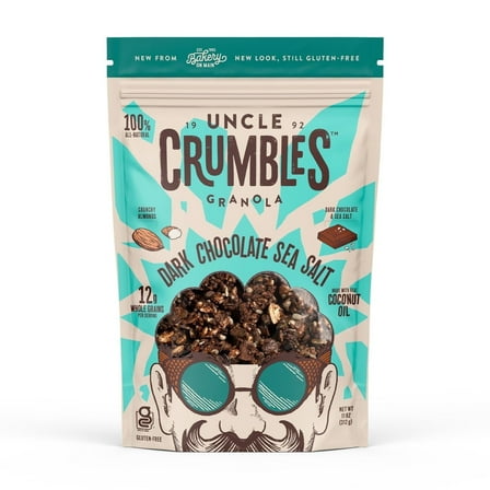 Uncle Crumbles Dark Chocolate Sea Salt Granola - 11oz