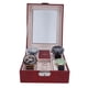 thumbnail image 4 of Organizador De Caja De Exhibición De Reloj Organizador De Caja De Reloj De Madera De Cuero Sintético Portátil Retro Con Almohada Desmontable Para Joyería Y Reloj Para Hombres ANGGREK Otros, 4 of 8
