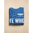 thumbnail image 3 of Beware Ye Who Enter Here Sweatshirt Men - Men Sweatshirt, 4XL, 3 of 4