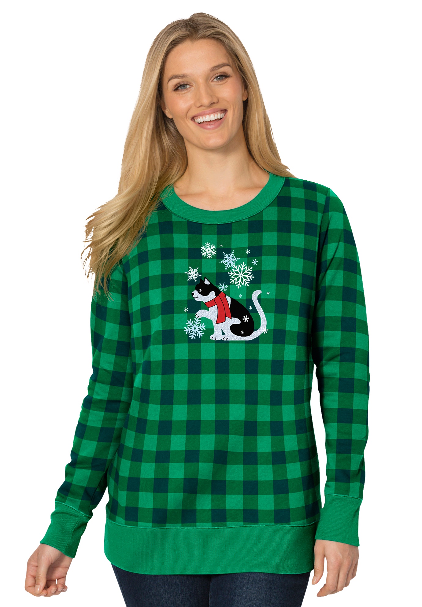 Woman Within Women's Plus Size Fleece 