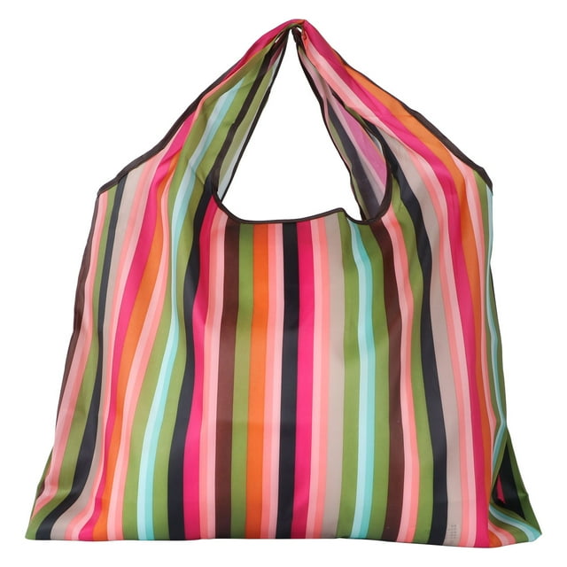 2PCS Eco-friendly Shopping Bags Folding Tote Storage Bags Large Bags (2 Styles)