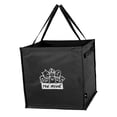 thumbnail image 1 of 64L Trash Can Outdoor Camping Storage Box 16 Hanging Hole Straps Multifunctional Black, 1 of 8