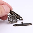 thumbnail image 3 of BRIGHTFUFU 10 Sets Retro Style Metal Buckle Lock Antique Bronze Locking for Storage Box, 3 of 8
