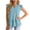 Light Blue#02, variant on Summer Tank Tops for Women Oversized V Neck Ruffle Sleeveless Shirts Casual Solid Plus Size Loose Quickly Dry Breathable T Shirts Elegant Tanks Blouses