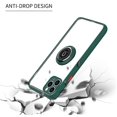 thumbnail image 2 of TopSave Clear Hard Acrylic Shell Cover, Hybrid Ring Back Case For iPhone 11 Pro Max, Green Red, 2 of 3