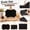 3PCS, variant on Wooden Hanging Blackboard Message Sign Double-Sided Chalkboard Plaque for Home School Classroom Office Wedding Cafe Decor Teachers Students
