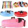 thumbnail image 4 of Skymirror Neck Strap Adjustable Rain Resistant Nylon LED Dog Collar, 4 of 8