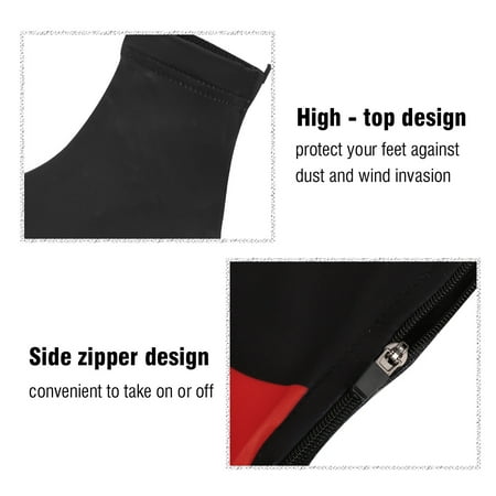 

Shoe Covers Cycling Shoes Cover Cycling Overshoes Bike Shoes Cover 1 Pair Windproof Dustproof Cycling Bike Sports Shoes Cover Overshoes Protector XXL