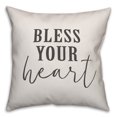 thumbnail image 2 of Creative Products Bless Your Heart 26x26 Spun Poly Pillow, 2 of 3