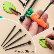 Air Dry Clay Tools Kit, 27 Pcs Pottery Tools with Pouch, Pottery Craft, Carving, Drawing, Dotting, Shaping