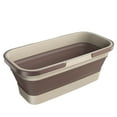 thumbnail image 6 of Rectangular Portable Foldable Bucket Practical with Double Carry Handle Outdoor Camping Cleaning Fishing Kitchen Bucket Household Water Bucket Household Storage and Drainage Supplies, 6 of 14