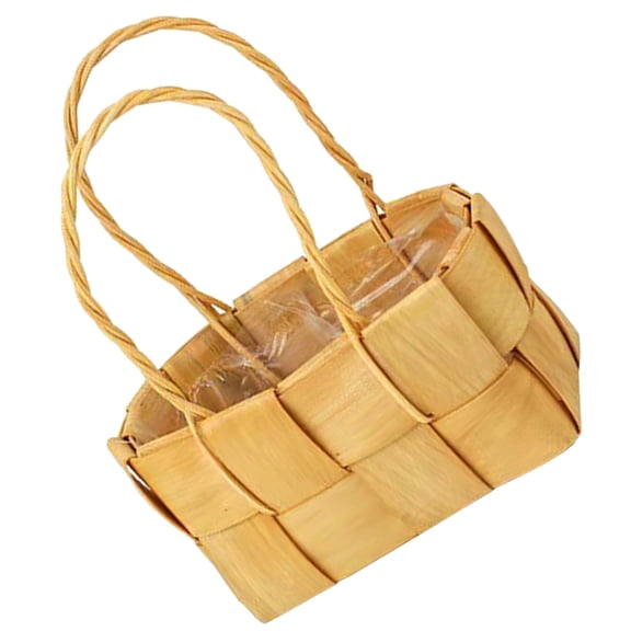FENGGUIQU Lightweight Woven Basket Khaki Color for Bedroom Kitchen Organization
