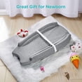 thumbnail image 4 of Babyomi Diaper Changing Pad with Anti-roll Edge and Adjustable Seat Belt, Anti Slip Base, Changing Pads for Newborns and Infants, Mid Gray,1 piece., 4 of 7