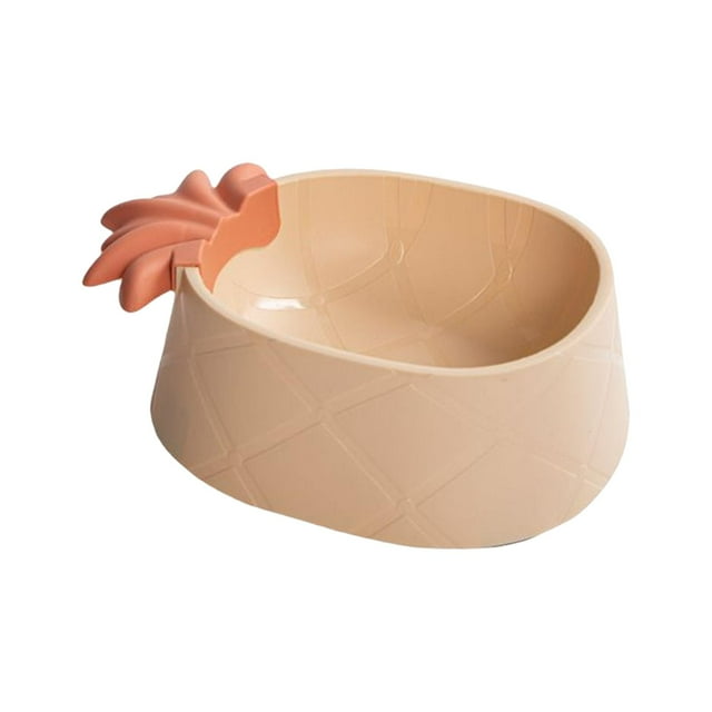 GROWTH TANK Bol pour Chat Alimentateur d'Eau Potable Multifonctions Léger Portable Alimentation Orange