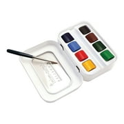 Sennelier French Artists Watercolor Mini Set, Half Pan, 8-Colors