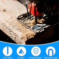 thumbnail image 5 of 21Pcs Jig Saw Blade Set for Wood, Universal Metal Jigsaw Blades, 5 of 5