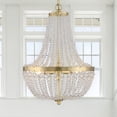 thumbnail image 5 of 603-GA Crystorama Lighting Rylee - 3 Light Chandelier in Classic Style - 14 Inches Wide by 19 Inches High-Antique Gold Finish    -Traditional, 5 of 9