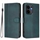 thumbnail image 1 of For Oppo Reno13 F 5G Cases Wallet Stand Retro Texture Leather Phone Cover with Lanyard - Grey, 1 of 5