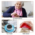 thumbnail image 5 of 3uds Tarro Abridor Agarre Almohadilla, Multiusos Botella Abridor Cocina Silicona Posavasos Térmico Aislamiento Almohadilla para Mayores Personas con Débiles Manos, Amarillo, 5 of 5