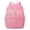 09#Pink, variant on Versatile Mesh Backpack with Multiple Pockets, Breathable Lightweight Daypack for School Gym Beach Travel