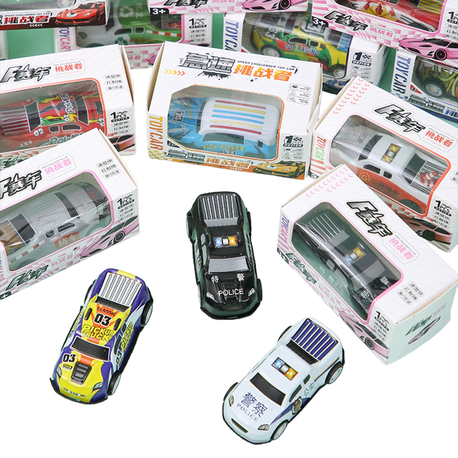 ミニカー Cars Pull Back Cars Set Mini Alloy Pullback Toy Cars - 12