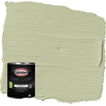 Glidden One Coat Sage Splendor / Green Eggshell Interior Paint with Primer, 1 Quart