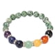 thumbnail image 4 of Pulsera De Chakra Cuerda Elástica Alivio Del Estrés Relajante Pulsera De Cuentas Estrechamente Conectada Para Meditación Fiesta Curación Verde, 4 of 5