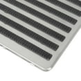 thumbnail image 4 of Universal Car Floor Carpet Mat Patch Heel Scuff Plate Foot Rest Pedal Pad Stainless Steel, 4 of 6