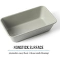 thumbnail image 4 of ZJQYDS Carbon Steel Nonstick 9 Inch Loaf Pan | Cool Gray | Deep Shape | Warp-Resistant | Pack of 6, 4 of 14